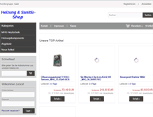Tablet Screenshot of h-u-s-shop.net
